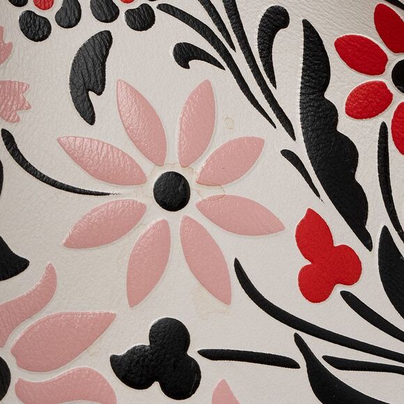 Prada Calfskin Floreale Galleria Double Zip Medium Tote - Picture 16 of 16